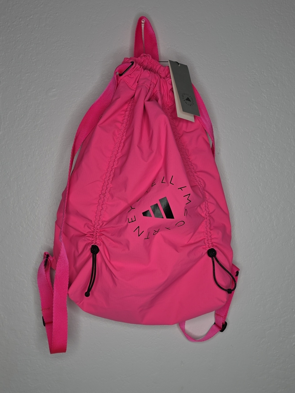 adidas by Stella McCartney Gym Sack Pink New